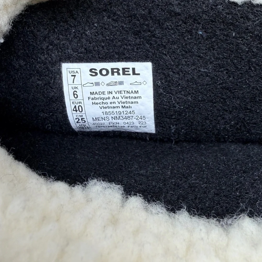 Sorel 1964 Pac Nylon Waterproof Boots Men’s Size 7 Sage/Dark Moss Unisex Snow